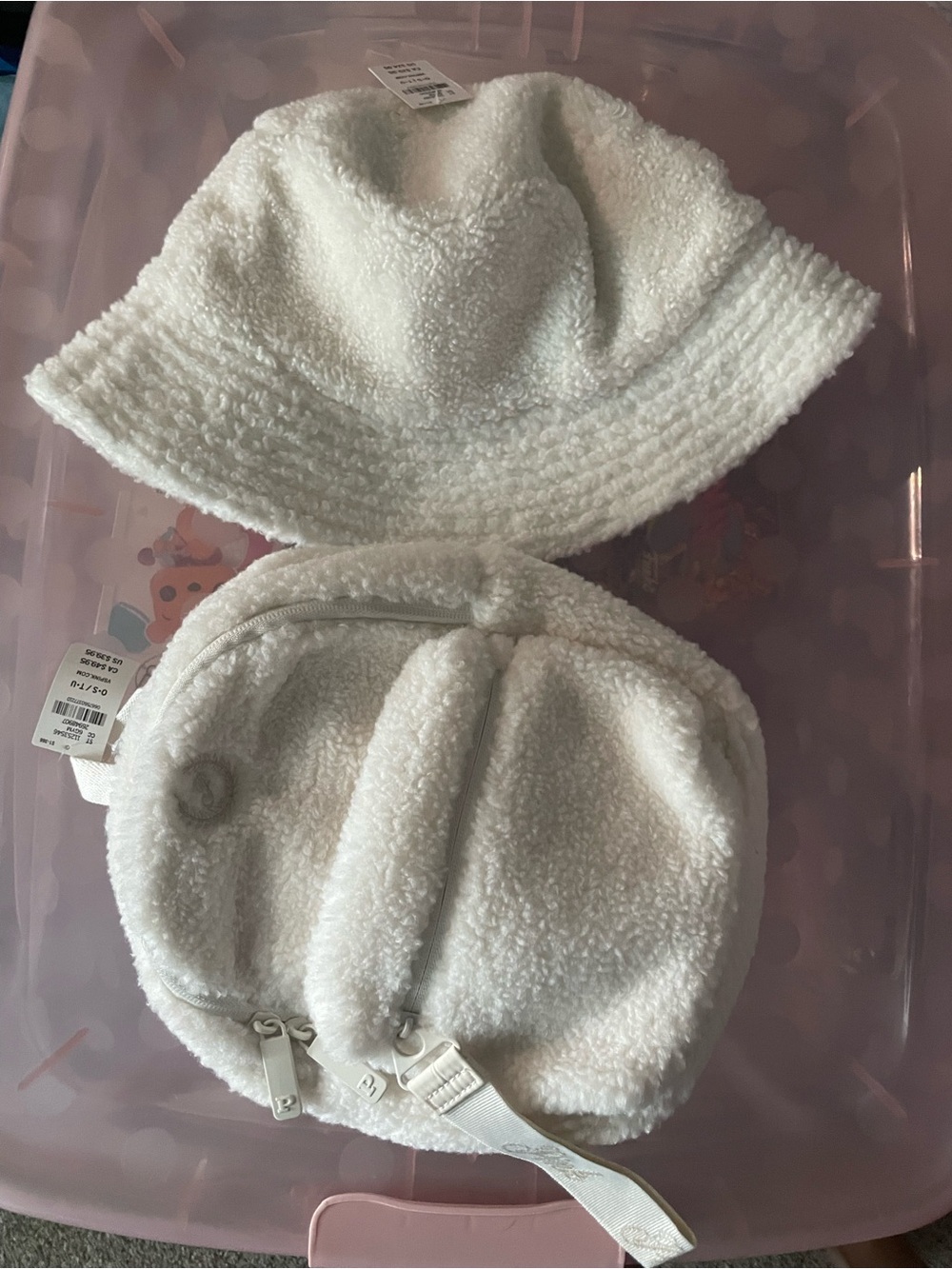 Mini Backpack and Bucket Hat